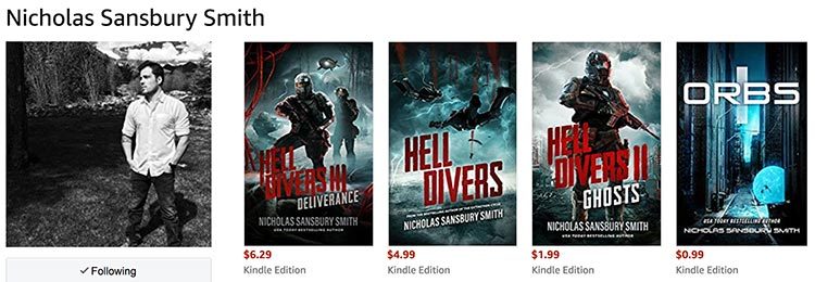 Indie author spotlight: Nicholas Sansbury Smith