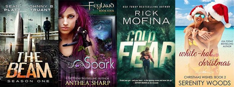 Action, sci fi, romance, dark fantasy & a mystery