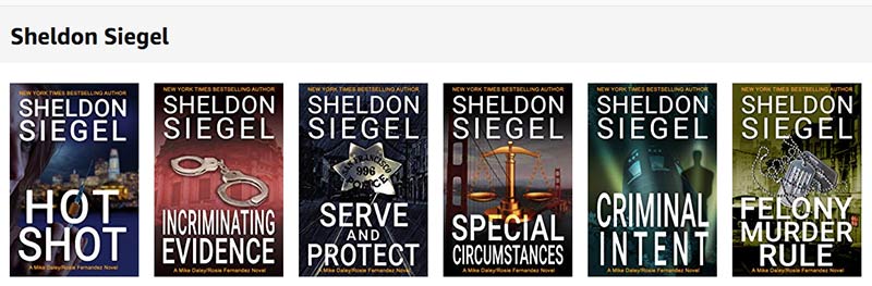 sheldon siegel books